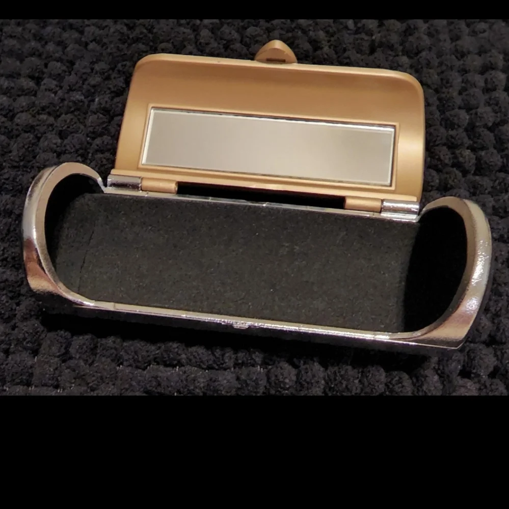 Vintage Lipstick Holder with Mirror